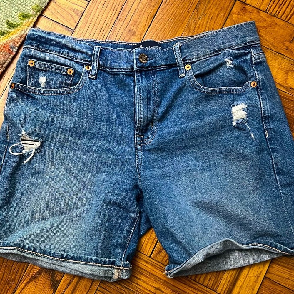 gap denim 5" shorts size: 29